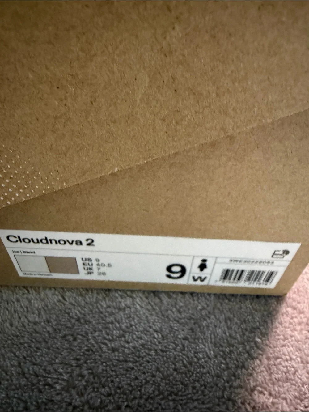 On Running Cloudnova Women’s Athletic Shoes in Off-White/Cream